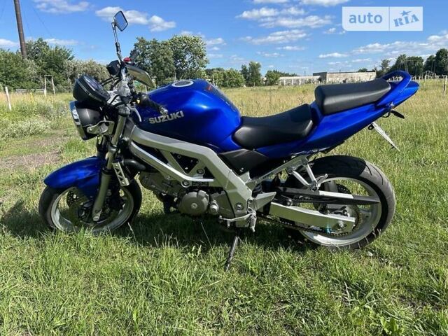 Синий Сузуки SV 650, объемом двигателя 0.65 л и пробегом 39 тыс. км за 4000 $, фото 3 на Automoto.ua