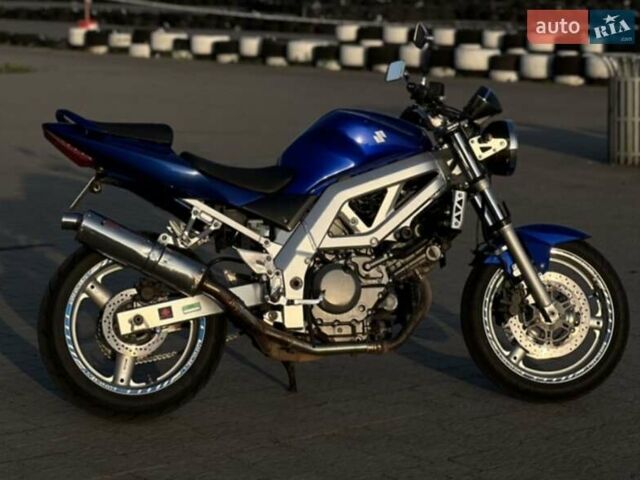 Синій Сузукі SV 650, об'ємом двигуна 0.65 л та пробігом 72 тис. км за 3500 $, фото 1 на Automoto.ua