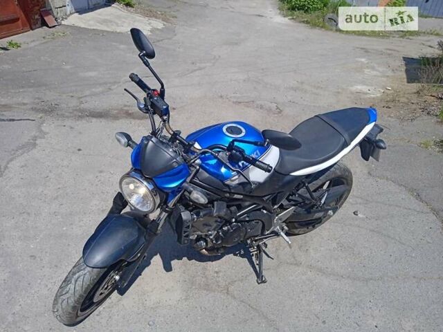 Синий Сузуки SV 650, объемом двигателя 0.6 л и пробегом 5 тыс. км за 6000 $, фото 7 на Automoto.ua