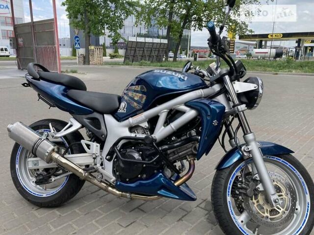 Синий Сузуки SV 650, объемом двигателя 0.65 л и пробегом 48 тыс. км за 3650 $, фото 5 на Automoto.ua