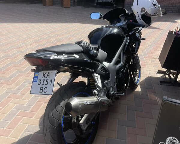 Черный Сузуки SV 650S, объемом двигателя 0.65 л и пробегом 54 тыс. км за 3700 $, фото 1 на Automoto.ua