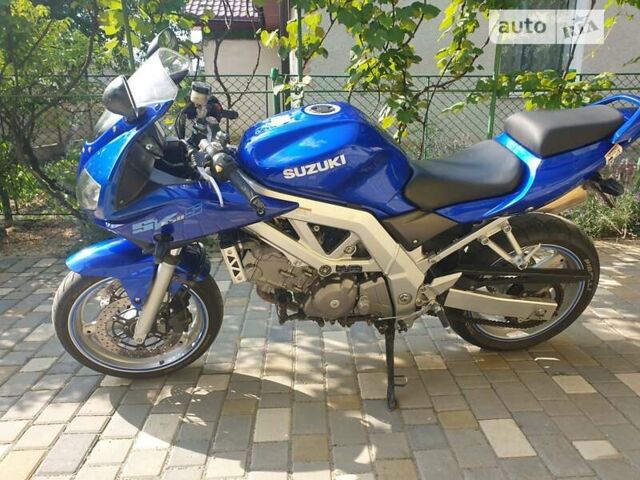 Синий Сузуки SV 650S, объемом двигателя 0.65 л и пробегом 43 тыс. км за 3300 $, фото 3 на Automoto.ua