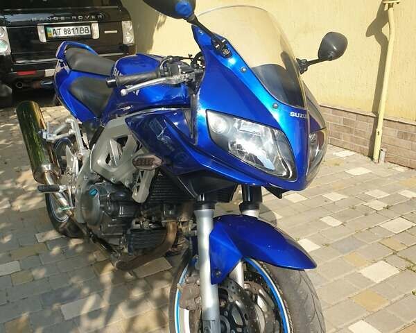 Синий Сузуки SV 650S, объемом двигателя 0.65 л и пробегом 43 тыс. км за 3300 $, фото 2 на Automoto.ua