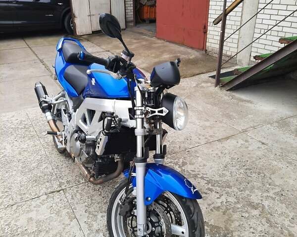 Синий Сузуки SV 650S, объемом двигателя 0.65 л и пробегом 20 тыс. км за 3499 $, фото 1 на Automoto.ua