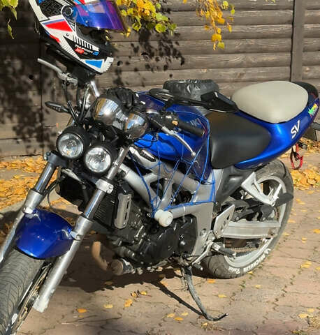 Синий Сузуки SV 650S, объемом двигателя 0.65 л и пробегом 32 тыс. км за 3500 $, фото 8 на Automoto.ua