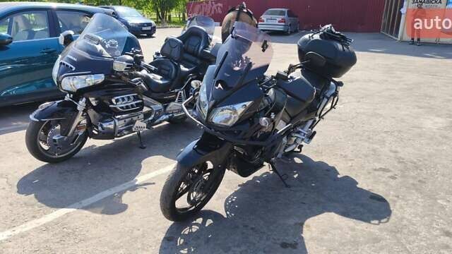 Черный Сузуки V-Strom 1000, объемом двигателя 1 л и пробегом 35 тыс. км за 6500 $, фото 4 на Automoto.ua