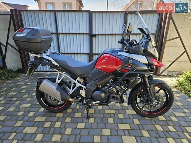 Красный Сузуки V-Strom 1000, объемом двигателя 1.04 л и пробегом 20 тыс. км за 8800 $, фото 15 на Automoto.ua
