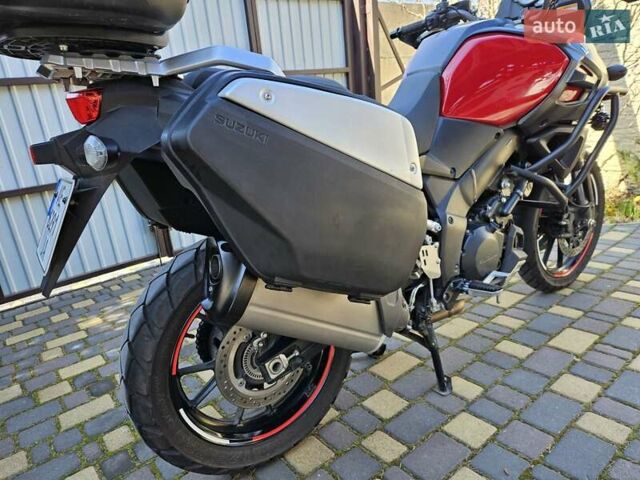 Красный Сузуки V-Strom 1000, объемом двигателя 1.04 л и пробегом 20 тыс. км за 8800 $, фото 10 на Automoto.ua