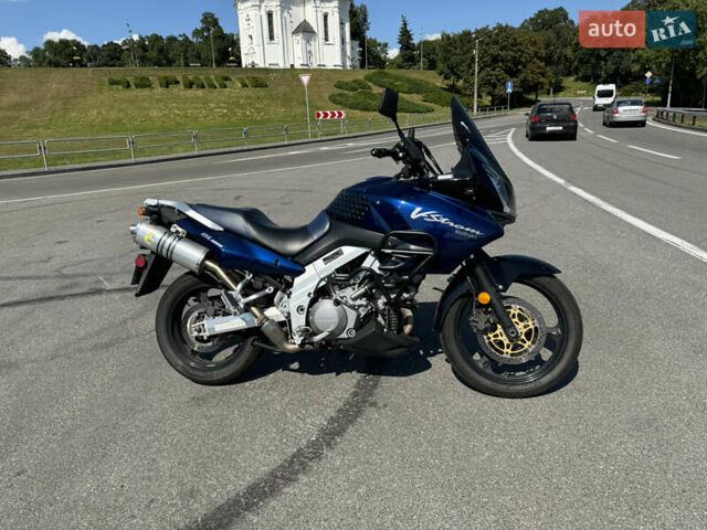 Синий Сузуки V-Strom 1000, объемом двигателя 1 л и пробегом 50 тыс. км за 5999 $, фото 3 на Automoto.ua