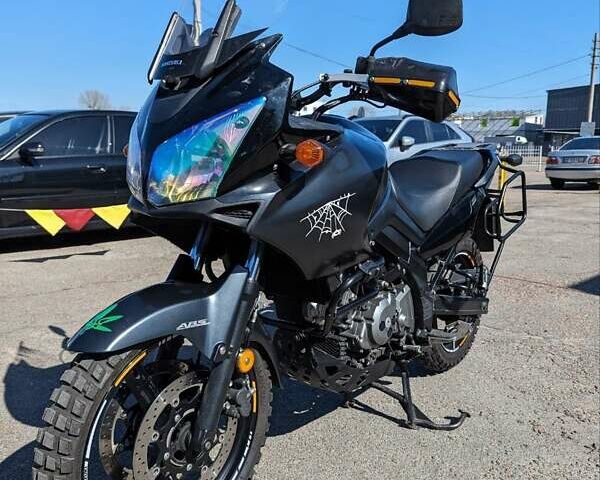 Черный Сузуки V-Strom 650, объемом двигателя 0.65 л и пробегом 70 тыс. км за 5750 $, фото 1 на Automoto.ua