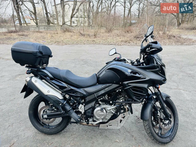 Черный Сузуки V-Strom 650, объемом двигателя 0.65 л и пробегом 40 тыс. км за 6700 $, фото 6 на Automoto.ua