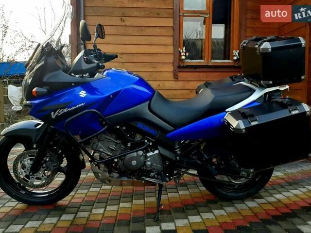 Синий Сузуки V-Strom 650, объемом двигателя 0.65 л и пробегом 36 тыс. км за 4700 $, фото 1 на Automoto.ua