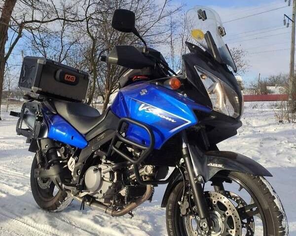 Синій Сузукі V-Strom 650, об'ємом двигуна 0.65 л та пробігом 5 тис. км за 5500 $, фото 5 на Automoto.ua