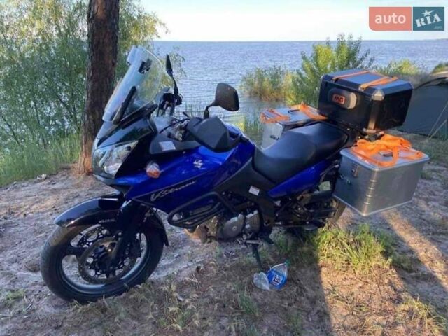 Синій Сузукі V-Strom 650, об'ємом двигуна 0.65 л та пробігом 5 тис. км за 5500 $, фото 7 на Automoto.ua