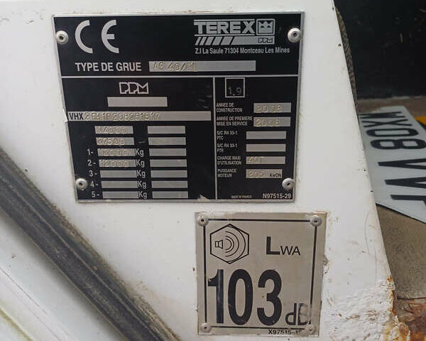 Білий Терекс АЦ, об'ємом двигуна 0 л та пробігом 1 тис. км за 165284 $, фото 6 на Automoto.ua