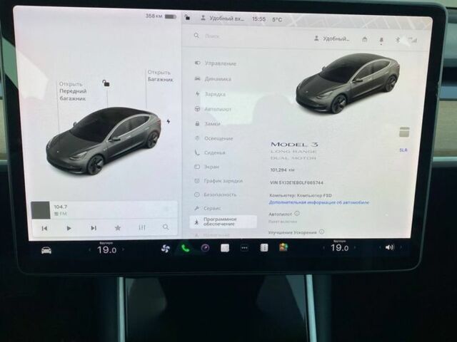 Белый Тесла Модель 3, объемом двигателя 0 л и пробегом 101 тыс. км за 19400 $, фото 13 на Automoto.ua