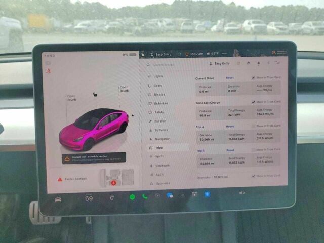 Белый Тесла Модель 3, объемом двигателя 0 л и пробегом 84 тыс. км за 4800 $, фото 8 на Automoto.ua