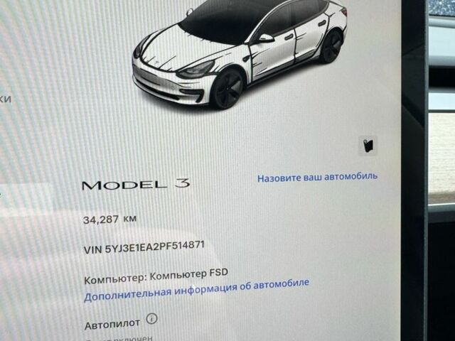 Белый Тесла Модель 3, объемом двигателя 0 л и пробегом 35 тыс. км за 21000 $, фото 19 на Automoto.ua