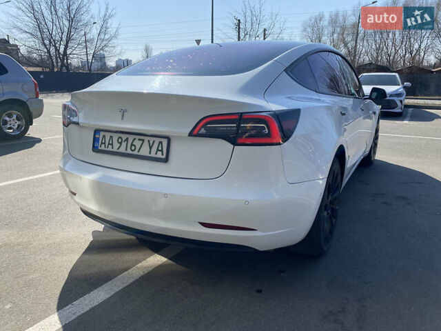 Белый Тесла Модель 3, объемом двигателя 0 л и пробегом 160 тыс. км за 18900 $, фото 7 на Automoto.ua