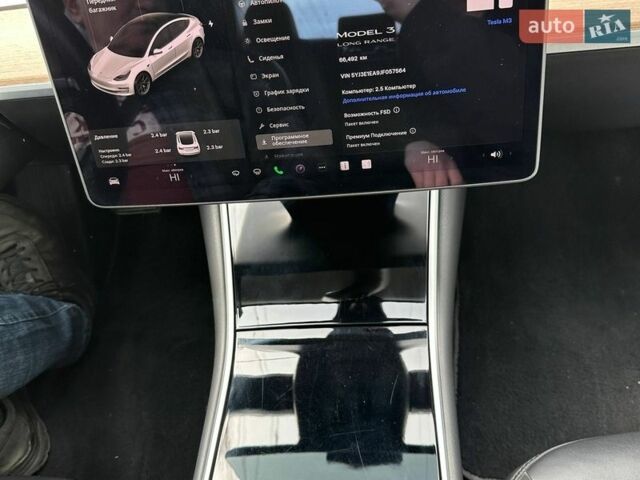Білий Тесла Модель 3, об'ємом двигуна 0 л та пробігом 67 тис. км за 18500 $, фото 15 на Automoto.ua