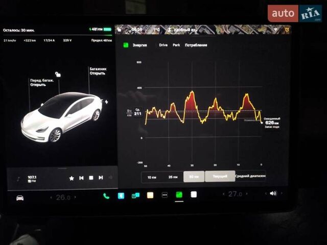 Білий Тесла Модель 3, об'ємом двигуна 0 л та пробігом 114 тис. км за 19999 $, фото 6 на Automoto.ua