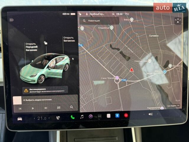 Білий Тесла Модель 3, об'ємом двигуна 0 л та пробігом 79 тис. км за 16000 $, фото 19 на Automoto.ua