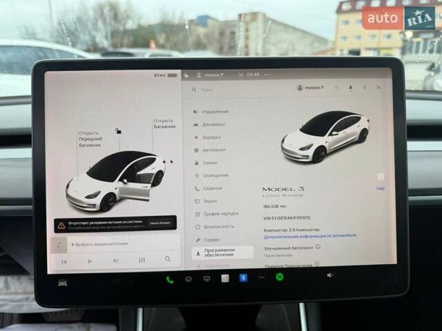 Белый Тесла Модель 3, объемом двигателя 0 л и пробегом 291 тыс. км за 10900 $, фото 12 на Automoto.ua