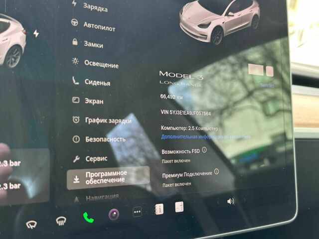 Белый Тесла Модель 3, объемом двигателя 0 л и пробегом 1 тыс. км за 18500 $, фото 17 на Automoto.ua