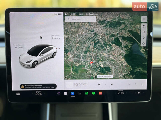 Белый Тесла Модель 3, объемом двигателя 0 л и пробегом 78 тыс. км за 27300 $, фото 10 на Automoto.ua