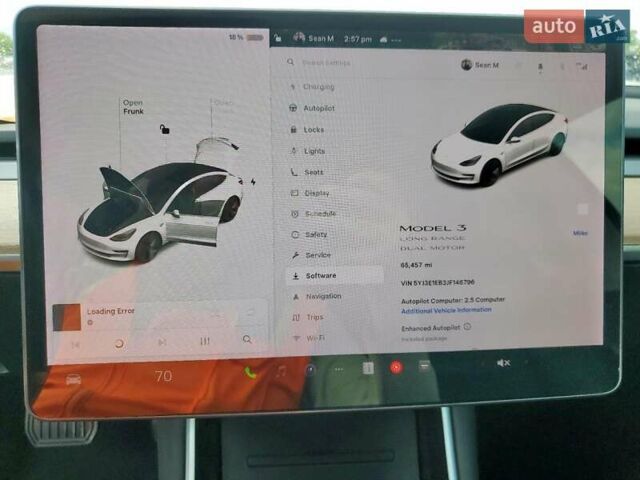Білий Тесла Модель 3, об'ємом двигуна 0 л та пробігом 105 тис. км за 3000 $, фото 8 на Automoto.ua