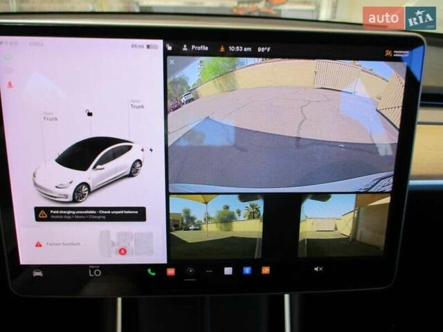 Белый Тесла Модель 3, объемом двигателя 0 л и пробегом 53 тыс. км за 6700 $, фото 7 на Automoto.ua