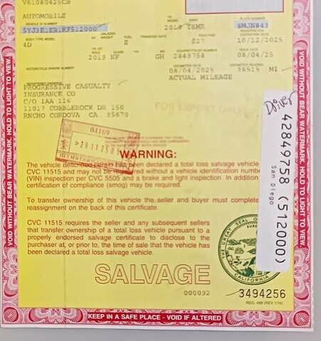 Белый Тесла Модель 3, объемом двигателя 0 л и пробегом 59 тыс. км за 17999 $, фото 7 на Automoto.ua