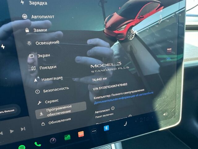 Белый Тесла Модель 3, объемом двигателя 0 л и пробегом 74 тыс. км за 14999 $, фото 19 на Automoto.ua