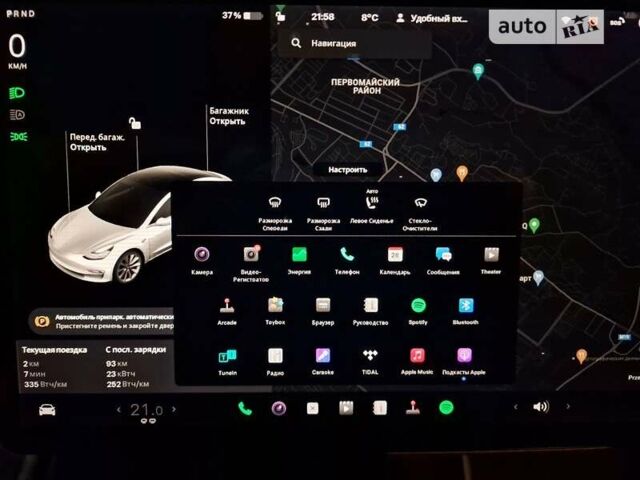 Белый Тесла Модель 3, объемом двигателя 0 л и пробегом 63 тыс. км за 25499 $, фото 29 на Automoto.ua