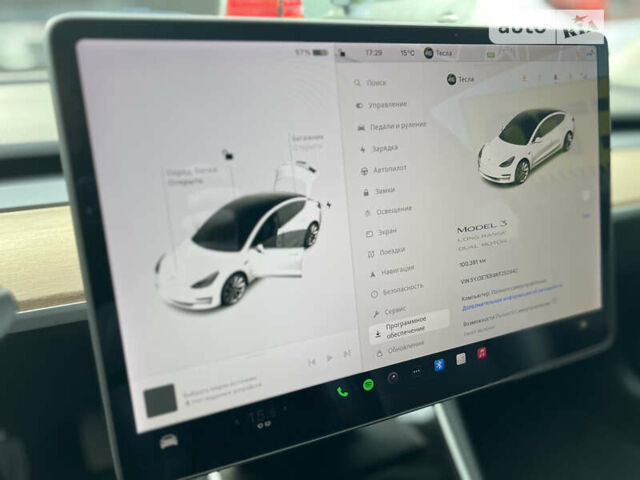 Білий Тесла Модель 3, об'ємом двигуна 0 л та пробігом 100 тис. км за 23700 $, фото 5 на Automoto.ua