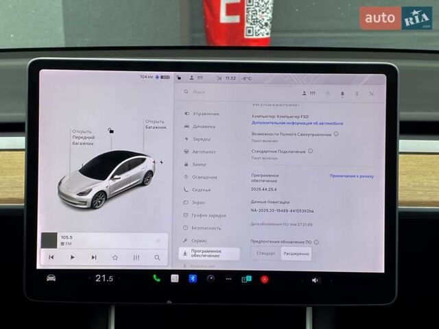 Белый Тесла Модель 3, объемом двигателя 0 л и пробегом 103 тыс. км за 18999 $, фото 21 на Automoto.ua