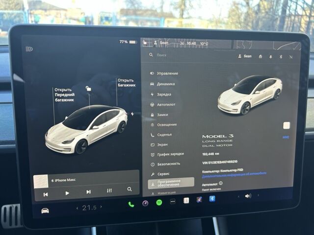Белый Тесла Модель 3, объемом двигателя 0 л и пробегом 194 тыс. км за 18000 $, фото 4 на Automoto.ua