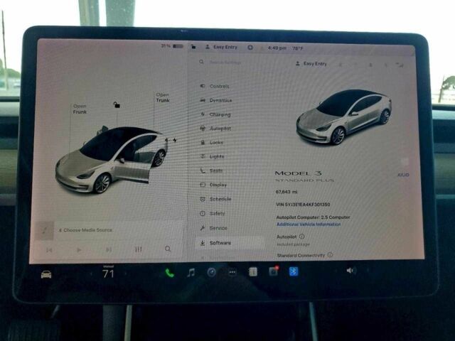 Белый Тесла Модель 3, объемом двигателя 0 л и пробегом 107 тыс. км за 3000 $, фото 8 на Automoto.ua