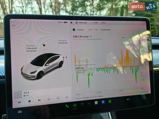 Білий Тесла Модель 3, об'ємом двигуна 0 л та пробігом 154 тис. км за 14500 $, фото 20 на Automoto.ua