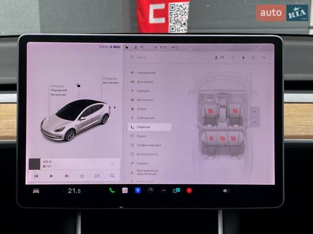 Белый Тесла Модель 3, объемом двигателя 0 л и пробегом 103 тыс. км за 18999 $, фото 19 на Automoto.ua