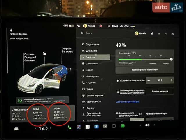 Белый Тесла Модель 3, объемом двигателя 0 л и пробегом 220 тыс. км за 16500 $, фото 15 на Automoto.ua