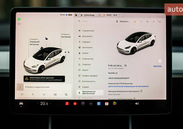 Белый Тесла Модель 3, объемом двигателя 0 л и пробегом 63 тыс. км за 15999 $, фото 35 на Automoto.ua