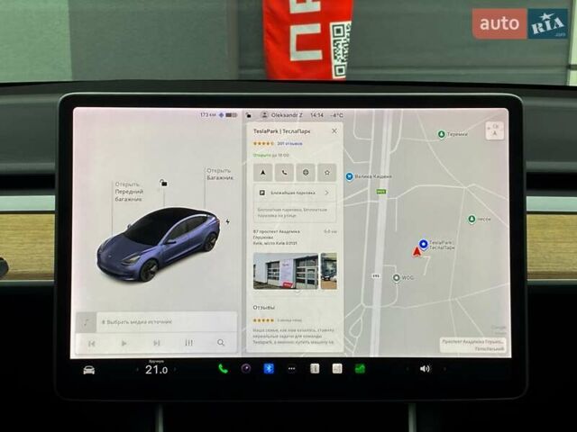 Белый Тесла Модель 3, объемом двигателя 0 л и пробегом 45 тыс. км за 17700 $, фото 24 на Automoto.ua