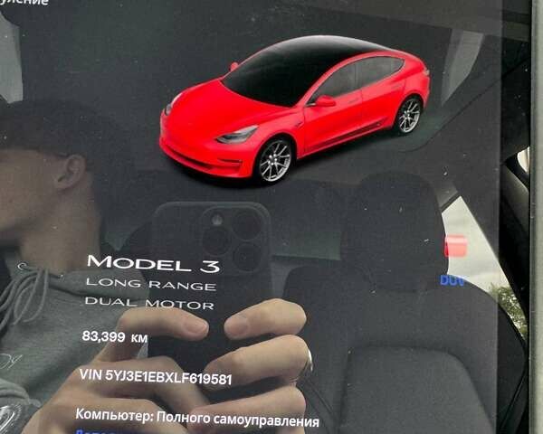 Белый Тесла Модель 3, объемом двигателя 0 л и пробегом 83 тыс. км за 19200 $, фото 14 на Automoto.ua