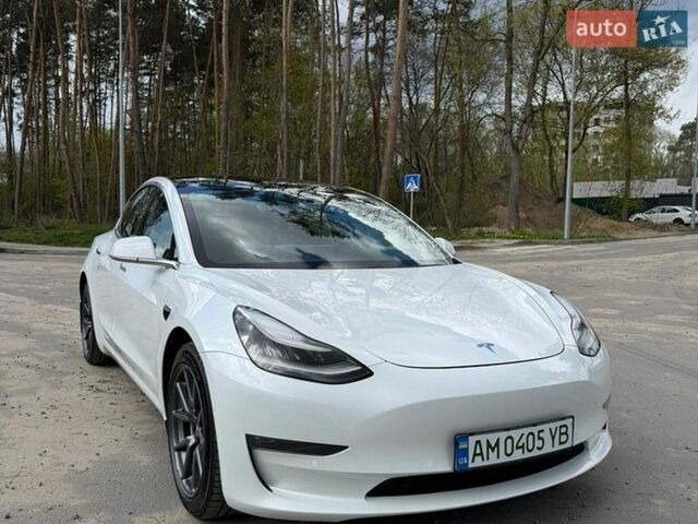 Белый Тесла Модель 3, объемом двигателя 0 л и пробегом 128 тыс. км за 18199 $, фото 1 на Automoto.ua