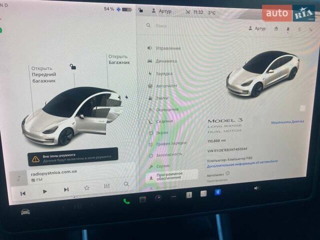 Білий Тесла Модель 3, об'ємом двигуна 0 л та пробігом 111 тис. км за 13700 $, фото 20 на Automoto.ua