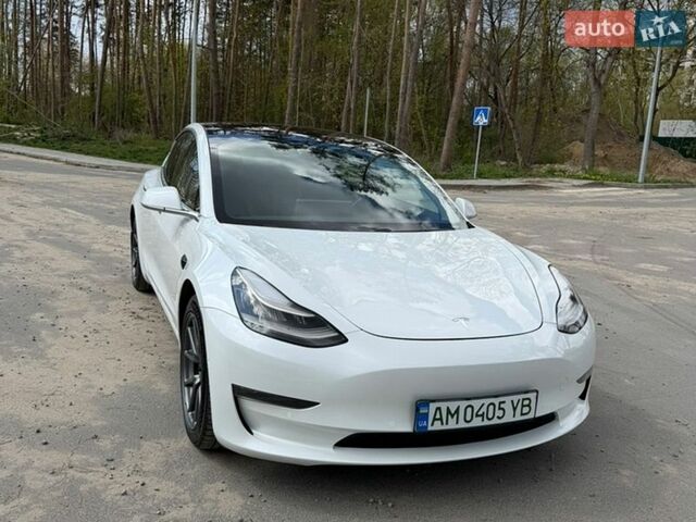 Белый Тесла Модель 3, объемом двигателя 0 л и пробегом 128 тыс. км за 18199 $, фото 3 на Automoto.ua