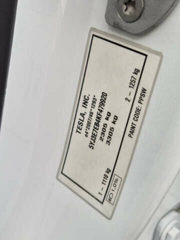 Білий Тесла Модель 3, об'ємом двигуна 0 л та пробігом 87 тис. км за 20700 $, фото 20 на Automoto.ua