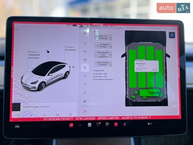 Білий Тесла Модель 3, об'ємом двигуна 0 л та пробігом 175 тис. км за 14700 $, фото 17 на Automoto.ua