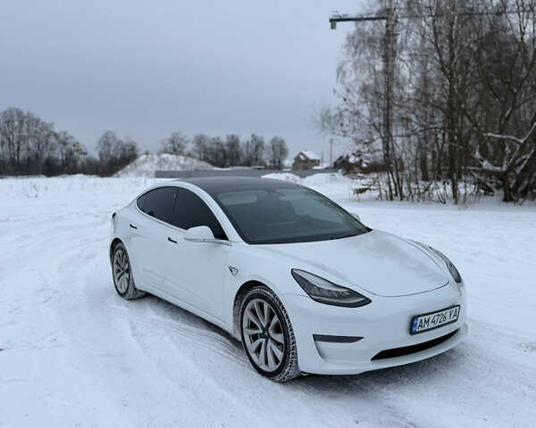Белый Тесла Модель 3, объемом двигателя 0 л и пробегом 60 тыс. км за 19399 $, фото 6 на Automoto.ua